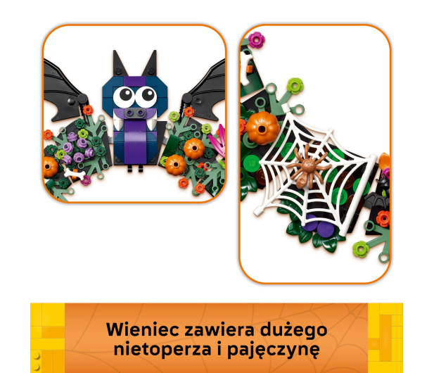 LEGO ICONIC 40825 Wieniec na Halloween - 1547394 - zdjęcie 7